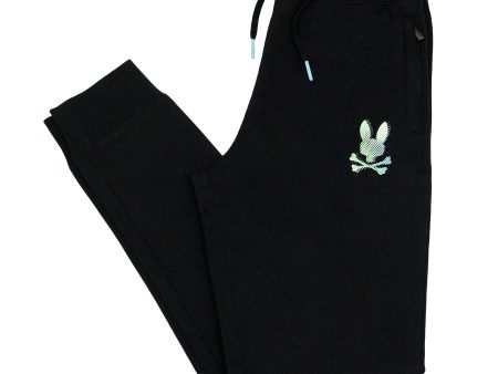 Psycho Bunny 33917P Boys Sweat Pants - Black For Sale