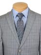 Michael Kors 28270 100% Wool Boy s Suit - Plaid - Light Gray For Cheap