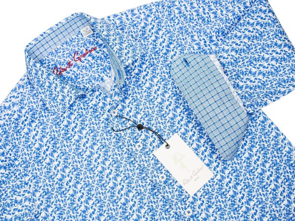 Robert Graham 28508 Boy s Sport Shirt-Paisley-Blue Online Hot Sale