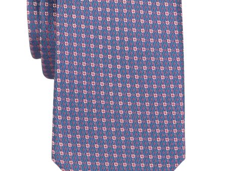 T.O. 37912 Boy s Tie - Neat - French Blue Pink Online Sale