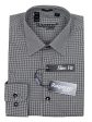 Ragazzo 34906 Boy s Slim Fit Dress Shirt - Check - Black Online Hot Sale