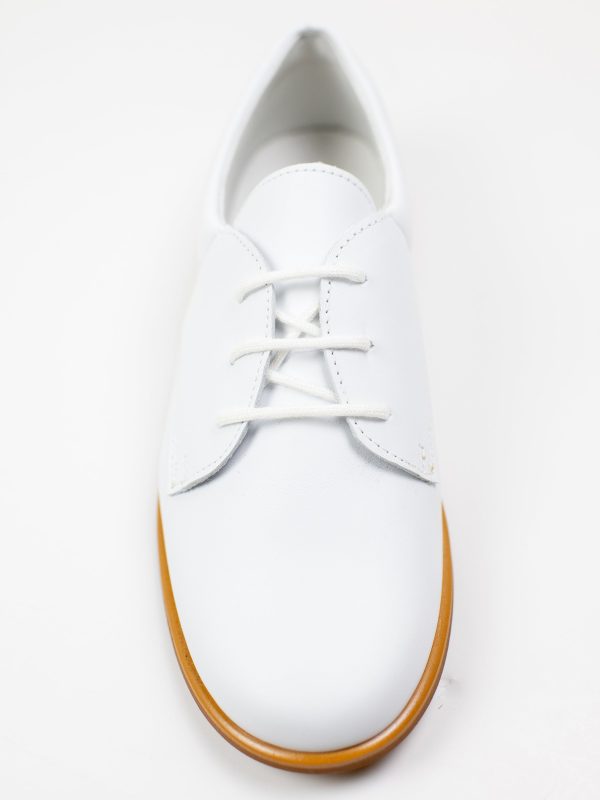 De Osu Boy s Shoe 30635 - Oxford - White Online Hot Sale