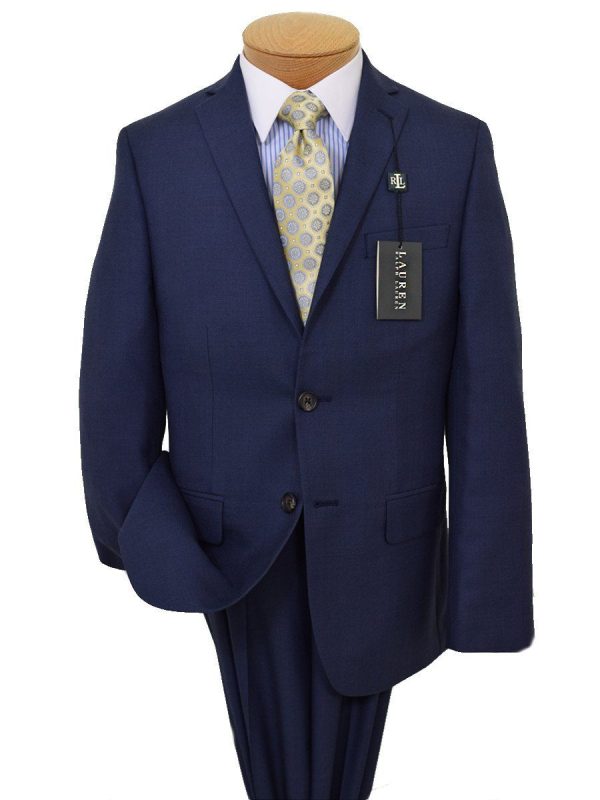 Lauren Ralph Lauren 19513 65% Polyester  35% Rayon Boy s Suit Separates Jacket - Plaid - Blue Online