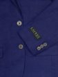 Lauren Ralph Lauren 19520 100% Linen Boy s Suit Separates Jacket - Solid - Blue Sale