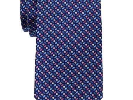 Heritage House 35723 - Boy s Tie - Neat - Navy Pink Cheap