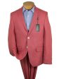 Lauren Ralph Lauren 28312 100% Linen Boy s Suit Separates Jacket - Solid - Nantucket Red Online now