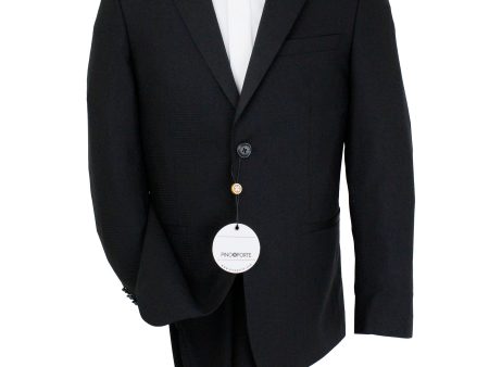 PinoPorte 35912 Boy s Tuxedo - Tonal - Black For Cheap