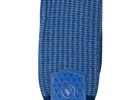 Vannucci Men s Socks 32258 - Gridlines - Blue Sale