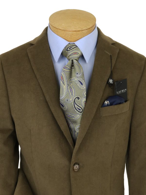 Lauren Ralph Lauren Boy s Sport Coat 34825 Camel Corduroy Cheap