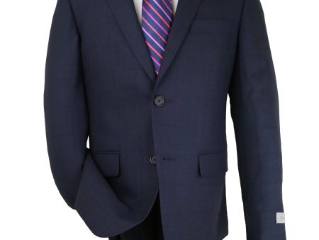 Jared Elliot 37422 Boy s Suit - Plaid - Navy Online Sale