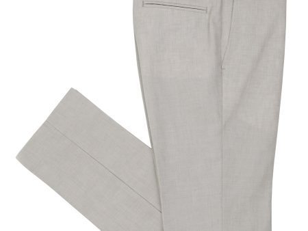 Ben Sherman 37615P Boy s Suit Separate Pants - Linen - Beige For Cheap