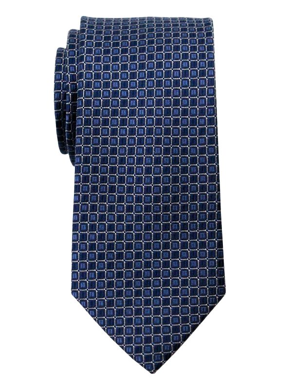 Heritage House 35731 - Boy s Tie - Neat - Navy Blue Online Sale