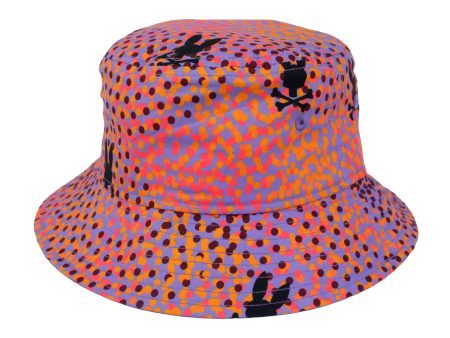 Psycho Bunny 36809 Boy s Bucket Hat - Chicago - Lavender Purple Cheap