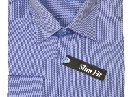 Ragazzo 37503 Boy s Dress Shirt - Diagonal Tonal Weave - Slim Fit - French Blue Online Sale