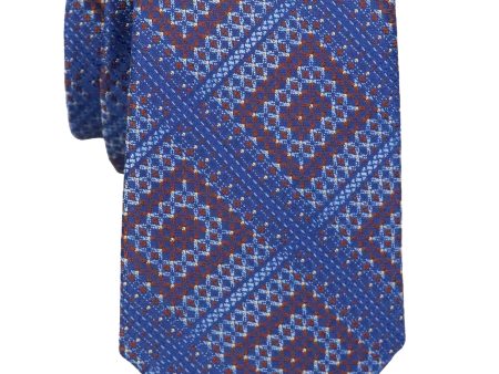 T.O. 37922 Boy s Tie - Plaid - Navy Umber Online Hot Sale