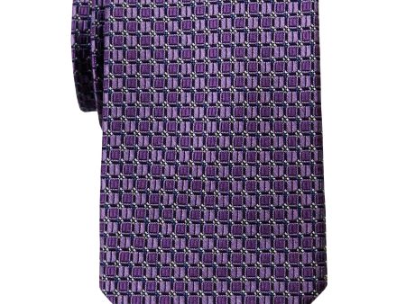 Heritage House 35732 - Boy s Tie - Neat - Purple Violet Fashion