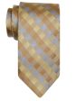 Heritage House 24476 100% Silk Boy s Tie - Neat Plaid- Tan Sale