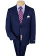 Michael Kors 22965 100% Wool Boy s Suit - Nailhead Weave - Blue Charcoal Online