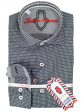 Luchiano Visconti Boy s Sport Shirt 30600 - Neat - Black White on Sale