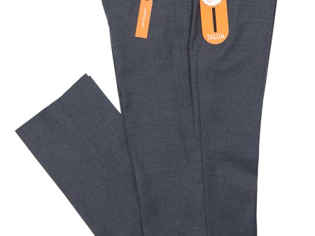 Tallia 32179P Boy s Suit Separate Pant - Skinny Fit - Solid - Stretch Fabric - Charcoal For Sale