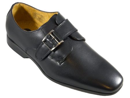 Umi Boys Shoe 25183 Black Monk Strap Discount