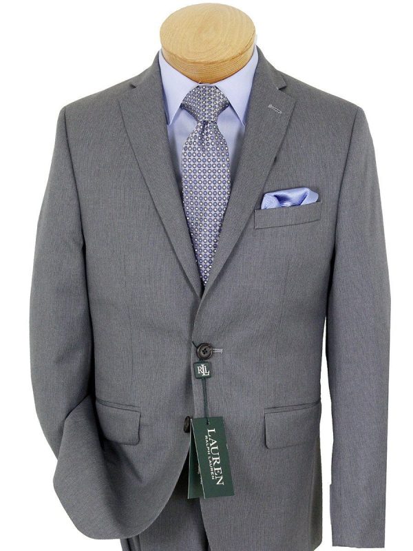 Lauren Ralph Lauren 23461 65% Polyester  35% Rayon Boy s Suit Separates Jacket - Fine Stripe - Gray Online