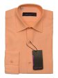 Inpore 20568 100% Cotton Boy s Dress Shirt - Basket Weave - Peach, Long Sleeve Hot on Sale