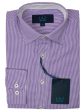 Leo & Zachary 29448 Boy s Dress Shirt- Check - Grape Cheap