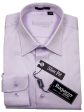 Ragazzo 21091 100% Cotton Boy s Dress Shirt - Box Weave - Lilac, Skinny Slim Fit Cheap