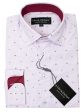 Leo & Zachary 29408 Boy s Dress Shirt- Dot- Lilac Supply