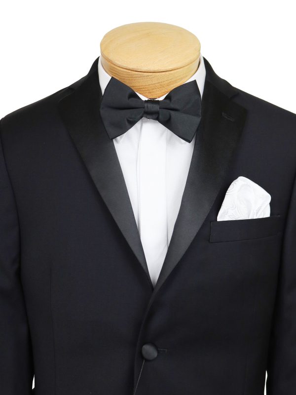 Lauren Ralph Lauren 30514 Boy s Tux Separate Jacket - Solid Gab - Black Online