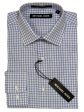 Michael Kors 21176 100% Cotton Boy s Dress Shirt - Plaid - Lilac White, Modified Spread Collar Fashion