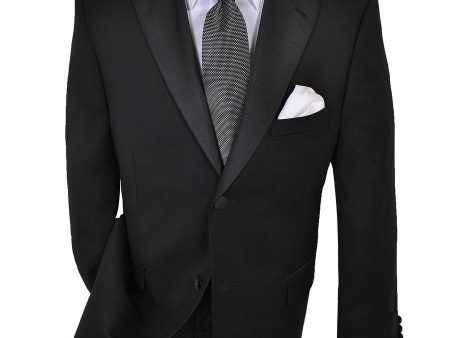 Micheal Kors 14237 Boy s Tuxedo - Solid Gab - Black Sale