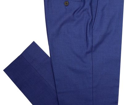 Lauren Ralph Lauren  33941P Boy s Suit Separate Pants - Sharkskin - Bright Navy Online Hot Sale