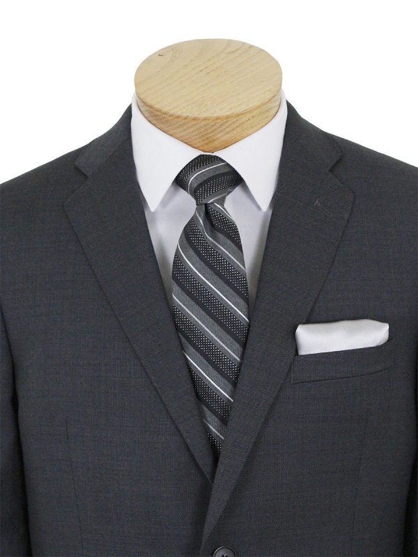 Hickey Freeman 22044 100% Wool Boy s Suit - Birdseye - Charcoal Supply