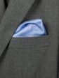 Heritage House Pocket Square 30753PS - Tonal Stripe - Powder Online