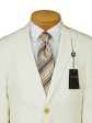 Lauren Ralph Lauren 34192 Boy s Suit Separate Jacket - Solid Gab - Off White on Sale