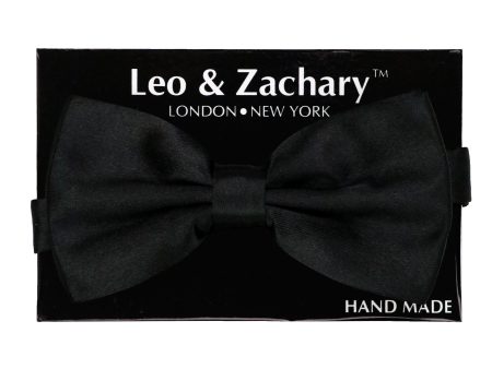 Leo & Zachary 32206 - Boy s Bow Tie - Banded - Black Sale