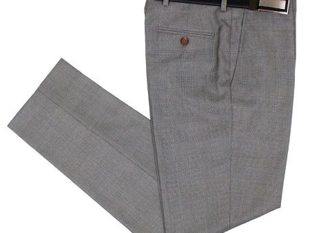 Lauren Ralph Lauren  24063P 65% Polyester 35% Rayon Boy s Suit Separate Pants - Plaid - Light Gray Fashion