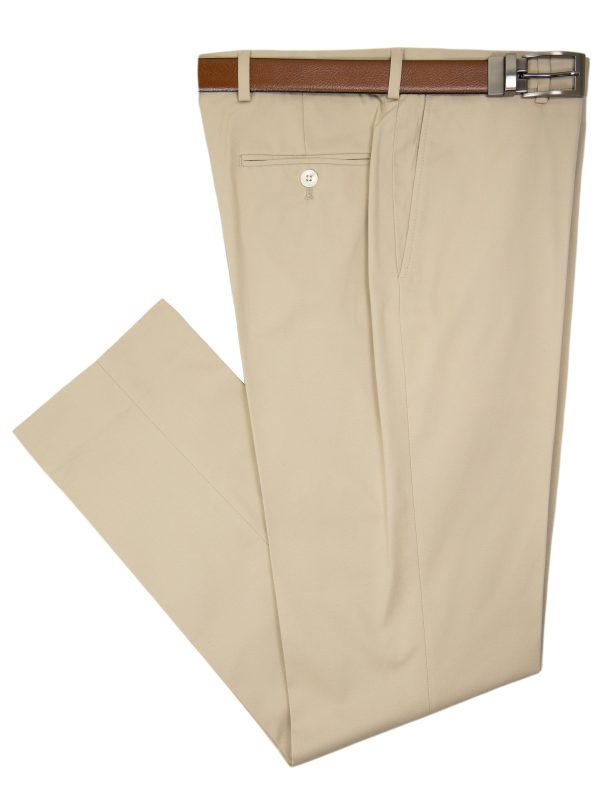 Lauren Ralph Lauren 30648P Boy s Suit Separate Pant - Cotton Poplin - Tan on Sale