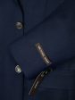 Michael Kors 30932 Boy s Blazer - Solid Gab - Stretch - Navy Fashion