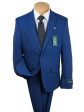 Lauren Ralph Lauren 28077 69% Polyester  29% Viscose  2% Spandex Boy s Suit Separates Jacket - Solid - Italian Blue For Discount