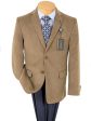 Lauren Ralph Lauren 22832 100% Cotton Boy s Sport Coat - Corduroy - Tan Online now