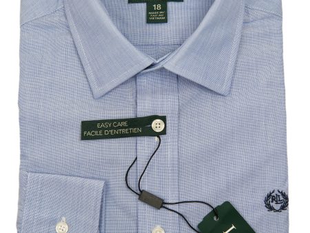 Lauren Ralph Lauren 27927 Boy s Dress Shirt-Powder-End on End on Sale