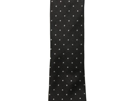 Lauren Ralph Lauren Boy s Tie 27971  Black Polka Dot Online Sale