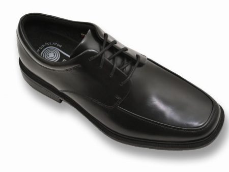 Rockport 12956 100% Leather Upper Boy s Shoe - Oxford - Black Supply