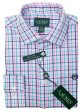 Lauren Ralph Lauren 30882 Boy s Dress Shirt- Plaid - Pink Blue Supply