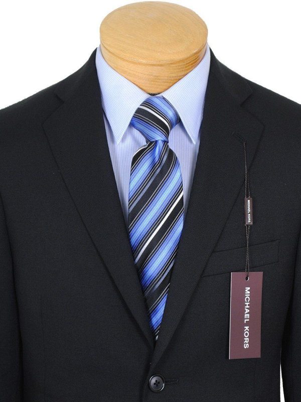 Michael Kors 718 2B Black Boy s Suit Separate Jacket - Solid Gabardine - 100% Tropical Worsted Wool For Cheap