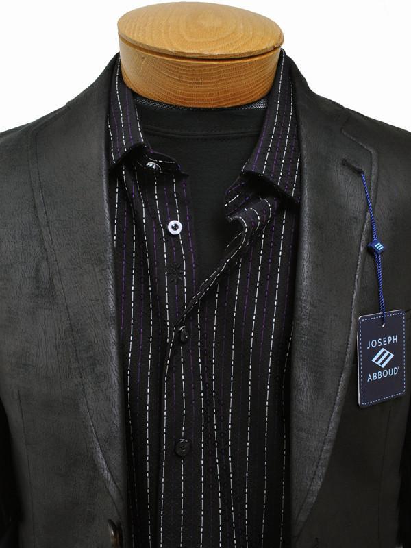 Joseph Abboud 10800 Boy s Sport Coat - Faux Leather - Black Online Hot Sale