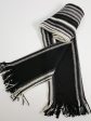 Young Men s Scarf 20933 Black Silver White Online Hot Sale